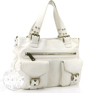 Marc Jacobs Stella Brass Buckle Shoulder Bag